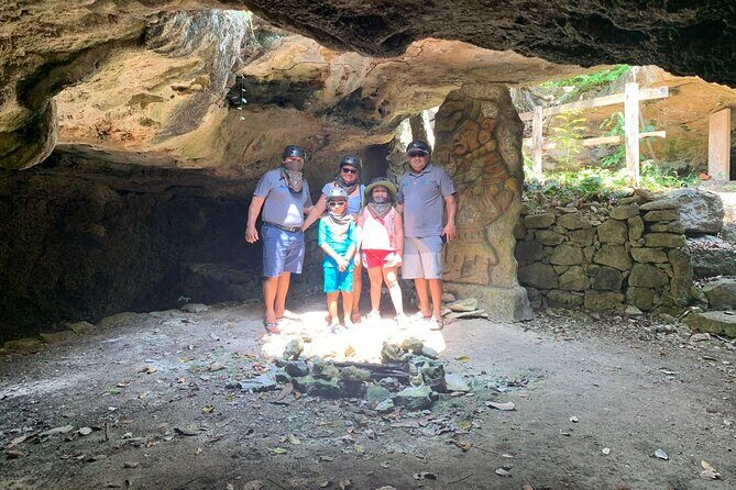 ATV Jungle Adventure to Hidden Mayan Ruins and Caves - The 10-minute briefing and the ATV ride through mixed terrain