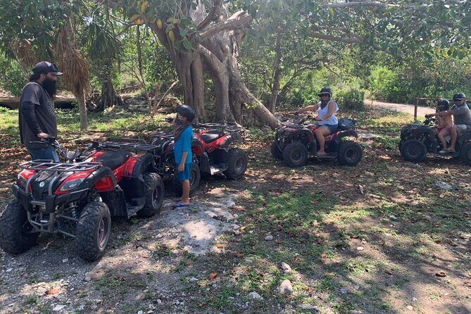 ATV Jungle Adventure to Hidden Mayan Ruins and Caves - Pool time and tequila seminar: the relaxed finish
