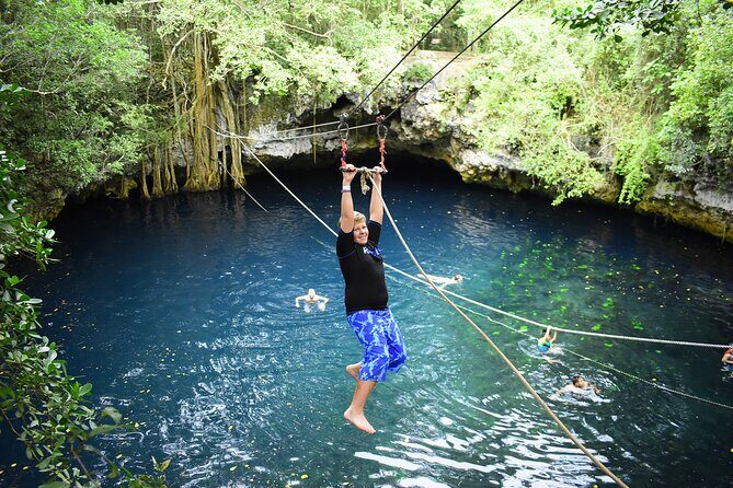ATV Jungle Adventure with Ziplines, Cenote & Transportation - Cenote Verde Lucero Swim: A Freshwater Break You’ll Appreciate