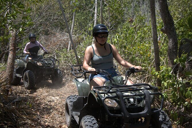 ATV Mangrove Adventure - The ride itself: about 40 minutes through Isla Blanca mangroves