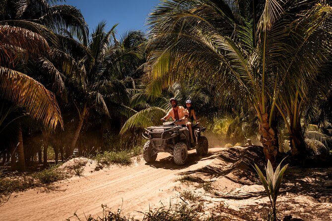 ATV or Speed Boat or Wave Runner with Beach Club In Riviera Maya - Stop 1 at Playa Maroma: fast rides and reef-area routes for wave runner and speed boat