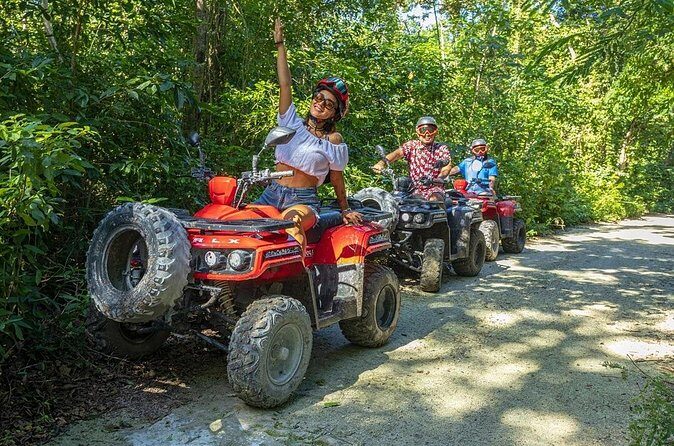 ATV Ride Discover the Jade Cavern and Drive Through The Jungle - The Jade Cenote (Chempita Cave) Visit: Bats, Wildlife, and Photo Time