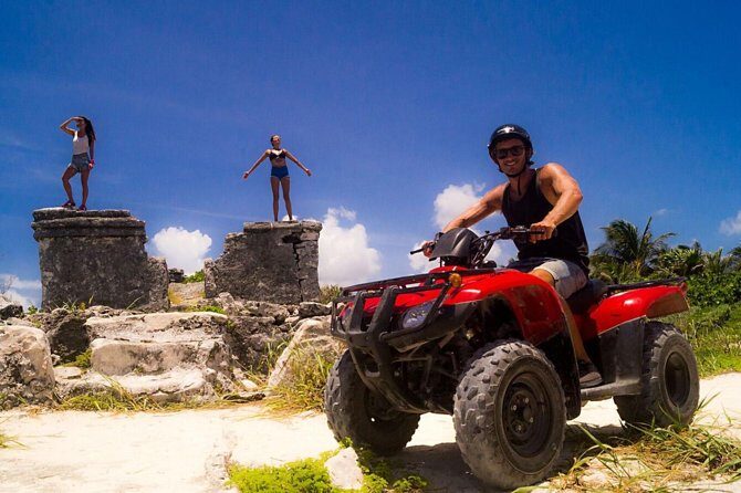 ATV Seashore + Cenote Combo: Mezcalitos & Mayan Cenote Experience - The ATV portion: Mezcalitos trails with coast views