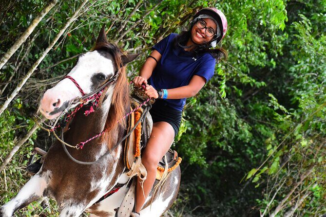ATV (shared), Horse Back Riding, Ziplines, & Cenote from Cancún - ATV Through the Wild: Mud, Speed, and Shared Machines