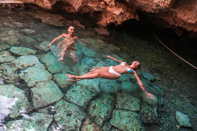 ATV Single, Tulum Ruins & Underground Cenote from Cancun - Tulum Archaeological Zone with a guide: ruins by the beach (and time to roam)