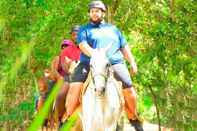 ATV Tour, Zip Lines, Horseback Riding, Cenote and Tequila Tasting - Zip lines, suspension bridge, and the spider web: height with coaching
