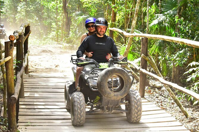 ATV Tour, Zip Lines, Horseback Riding, Cenote and Tequila Tasting - Cenote time: the water-and-adrenaline part of the day