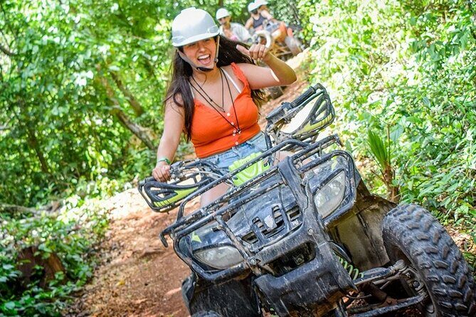 ATV Tour, Ziplines and Cenote with Lunch and Transportation - From Cancun hotel pickup into the jungle circuit