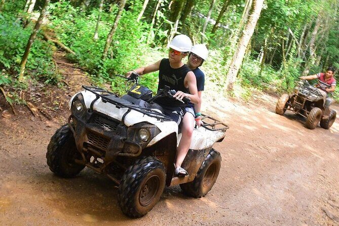 ATV Tour, Ziplines and Cenote with Lunch and Transportation - Should you book Cancun Jungle Adventure with ATVs, zip lines, and cenote?