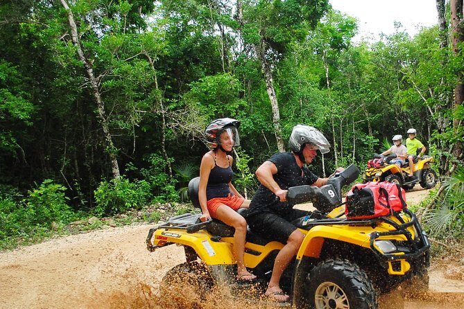 ATV Xtreme and Zipline Tour from Cancun - ATV Xtreme: driving the jungle trails without the hassle