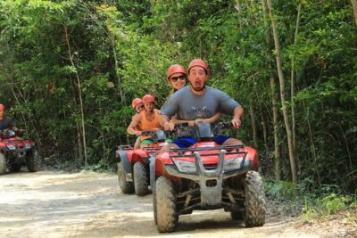 Atv, Zipline , Cenote & Lunch from Playa del Carmen - Zipline Circuit Over the Treetops: Views and Timing