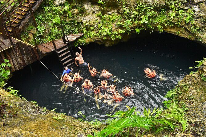 ATV, Ziplines, Tarzan Jump, Lunch and Transportation Day Tour - Lunch Break: Two Mayan Tacos and Purified Water