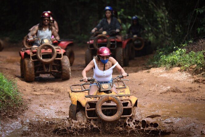 ATV, Ziplining & Cenote Tour, Transportation & Tequila Tasting - Value for $70.26: where the price holds up