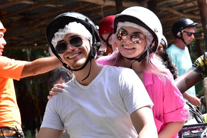 ATV's (shared), Ziplines & Cenote! Half-Day with Transportation from Cancun - From Cancun hotels to the park: pickup, the Oasis Smart meeting point, and timing