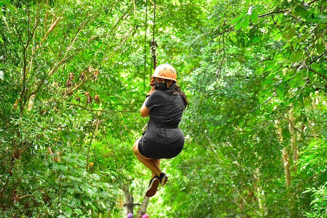 Atvs, Ziplines and Cenote from Cancun or Riviera Maya snack and water included - ATV Through the Jungle: The Part Most People Remember