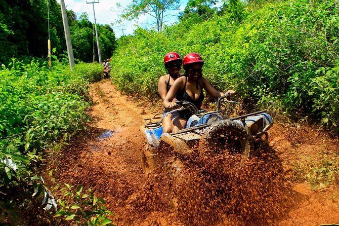 Atv’s, Ziplines and Cenote swim experience from Cancun - ATV Riding: Speed, Shared Riding, and How to Get What You Want