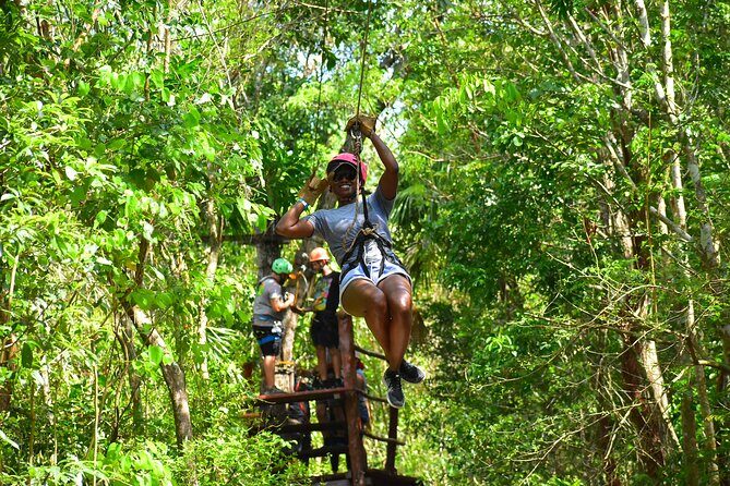 Awesome ATV experience in the jungle with cenote swim and ziplines included - A 4-hour Mayan jungle mix in Puerto Morelos (from Cancun)