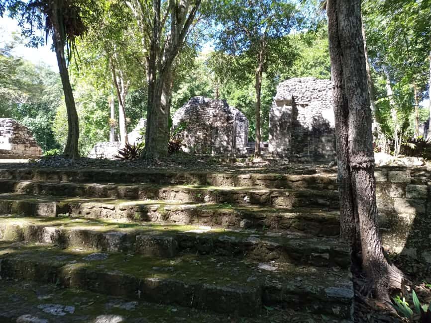 Bacalar: Becan Hidden Mayan Gem, No Crowds & Small Group - Photo-friendly pace: how the small group keeps your pictures clean