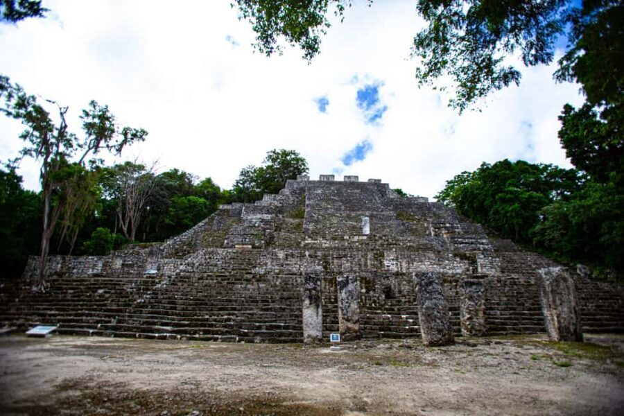 Bacalar: Calakmul daytour ruins and walk in the jungle.. - The Temple Climb and Jungle Views That Reward the Effort