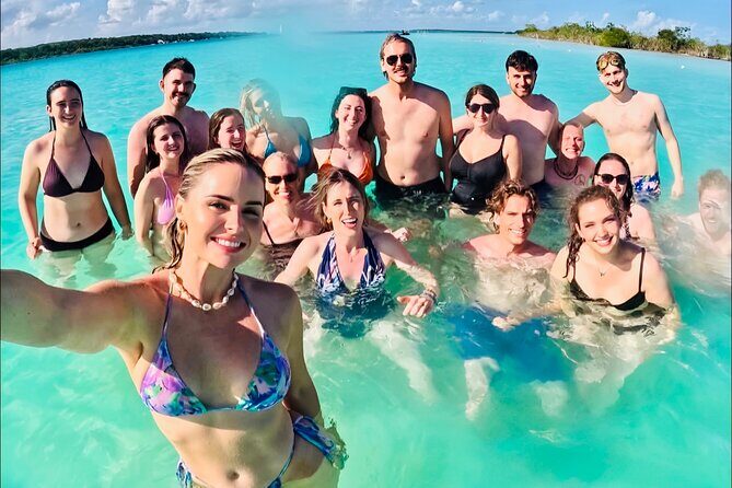 Bacalar & Chacchoben All Inclusive Day Tour from Costa Maya - Lake Bacalar on your schedule: swimming, kayak time, and the Seven Colors effect