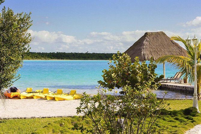 Bacalar Lagoon & Chacchoben Mayan Ruins from Costa Maya - Bacalar Lagoon: Kayaks, Swimming, and Why the Color May Vary