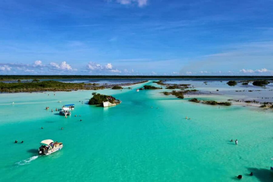 Bacalar: Lagoon, Pirate Canal, Stromatolite Day Trip w/Lunch - Pickup, Van Ride, and Speedboat Transfers