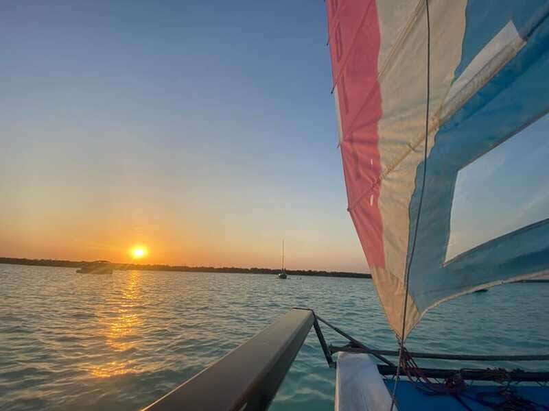 Bacalar: Sail Away with a Hobie Cat Catamaran - Cenote Cocalitos: Your Second Real Break for Swimming and Photos