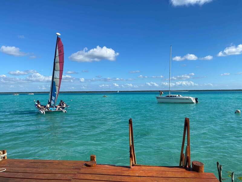 Bacalar: Sail Away with a Hobie Cat Catamaran - The 3-Hour Flow: How the Tour Uses Time on the Water