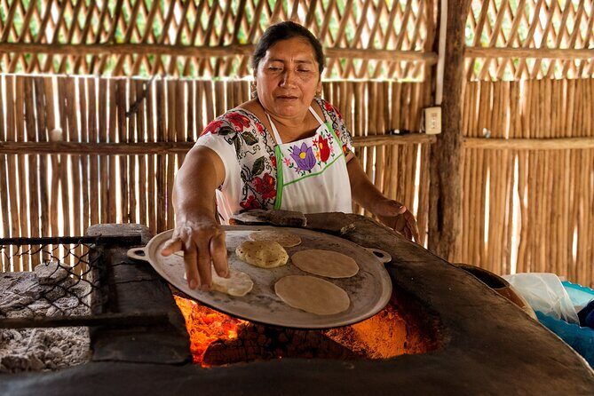 Bacalar Seven Color Lagoon and Mayan Experience from Costa Maya - Chacchoben Mayan Village Visit: Tortillas, Tamales, and Lunch