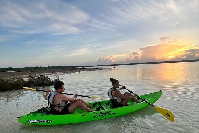 Bacalar Sunrise in Kayak - Why A 5:30am Kayak Makes Bacalar Feel Different