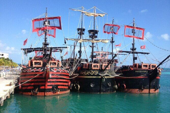 Be amazed with PIRATE SHOW in Cancun, includes Dinner & Open Bar - What Your Ticket Includes: Dinner, Open Bar, and the Dessert Moment