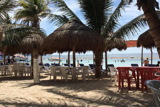 BEACH DAY IN LOS ARRECIFES RESTAURANT-open bar and lunch. - Lunch choices: fish tacos and the menu lineup