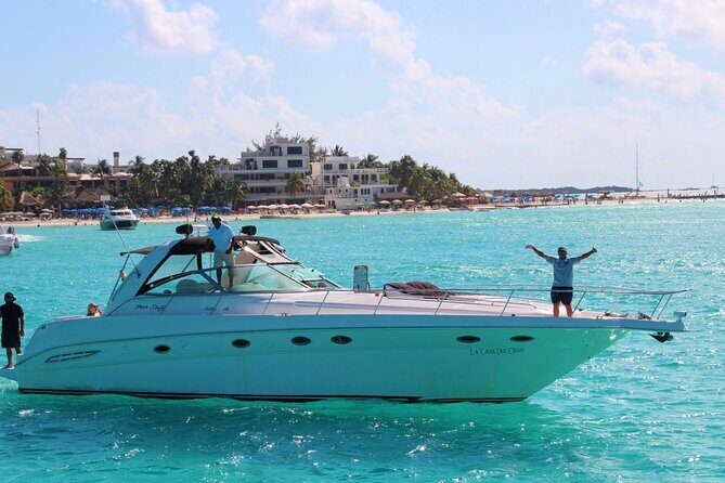 Beautiful Yacht SeaRay 48ft / 15PAX 25P16 - Isla Mujeres vs Cancun Bay: Pick Your Vibe