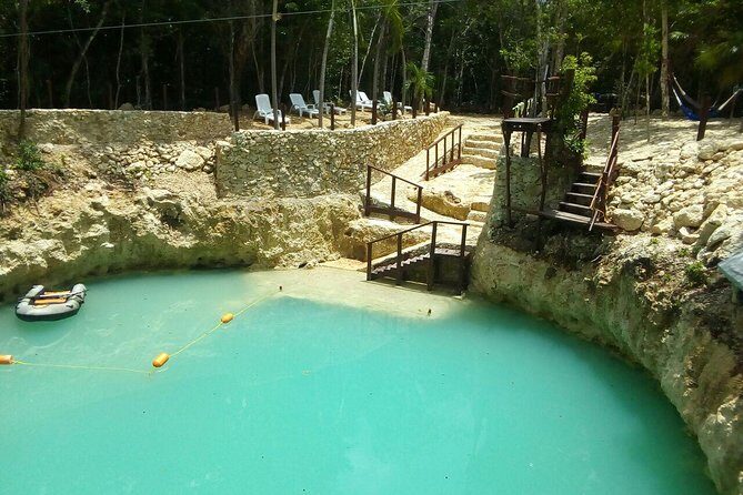 Best Combo from Cancun - Zipline Cenote ATV (Shared) and Lunch From Cancun - Cenote Swim: What an Hour in Crystal-Clear Water Feels Like