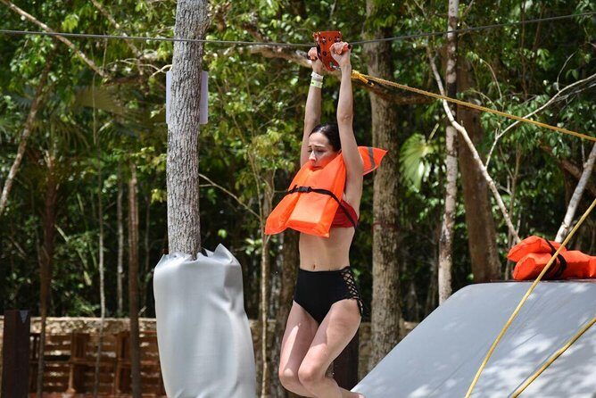 Best Combo from Cancun - Zipline Cenote ATV (Shared) and Lunch From Cancun - ATV Amazing Adventure Park: 60 Minutes on Rugged Trails