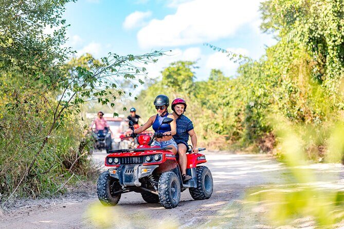 Best Cozumel ATV Jungle Tour + Jade Cavern + Beach + Locker - Cozumel ATV + Cenote + Beach Club: The Simple Idea