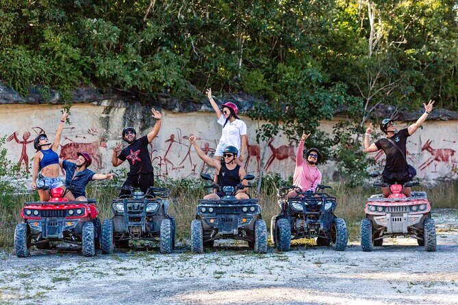 Best Cozumel ATV Jungle Tour + Jade Cavern + Beach + Locker - Mayan Cenote Time: Short, Memorable, and Not a Whole Day Thing