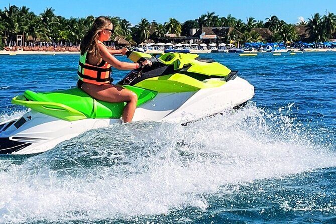 Best Cozumel Jet Ski Tour + Drinks + Snorkeling - Paradise (Paraiso) Reef Snorkeling: Short Swim, Real Marine Life