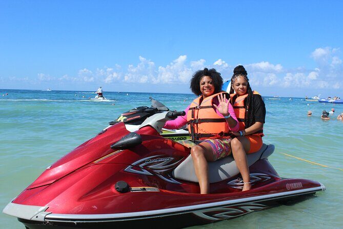 Best Jet Ski Cozumel + Locker - A 30-minute jet ski sprint at San Francisco Beach Club Cozumel