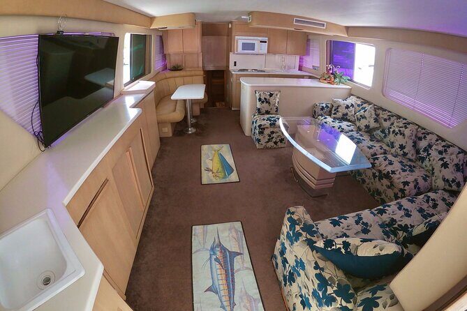 Biggest Luxury Yacht Boat Best in Cancun up to 28 pax - Your Music, Your Drinks: The Social Side That Makes It Worth It