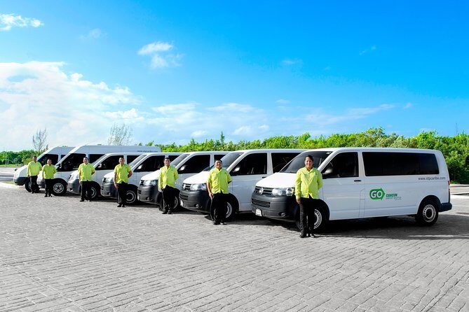 Black Luxury Van WiFi arrivals aboard from Cancun Airport - From landing to van: the Cancun Airport pickup routine