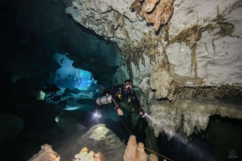 Cancun 2 Cenote Dives: The Pit & Dos Ojos - Certified Divers - The Cancun pickup and the small-group format (what it means in real life)