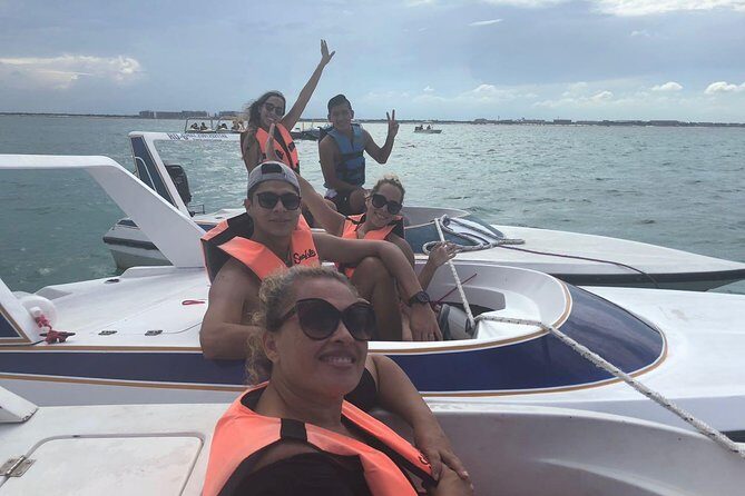 Cancun Adventure Speed Boat Jungle Tour with Transportation - From Cancun Hotel Zone to SeaLife Marina: the easiest part