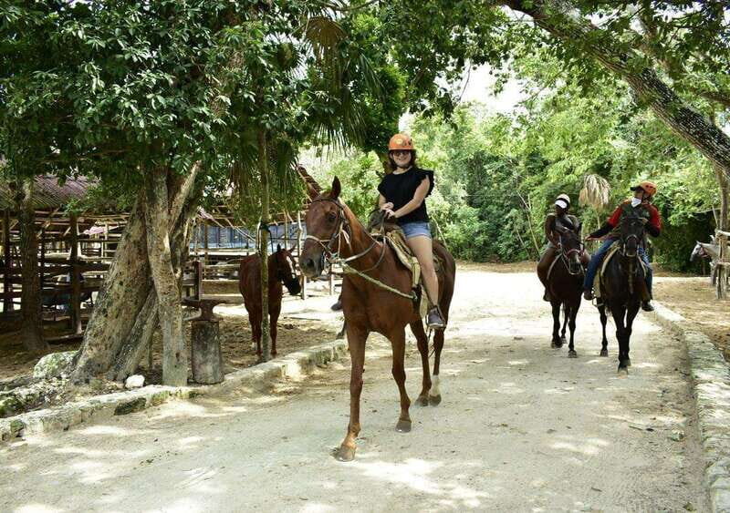 Cancun: Amazing Horseback Riding Tour, Cenote, Zipline & ATV - ATV Road Trails: Solo or Shared Driving Plus Safety Gear