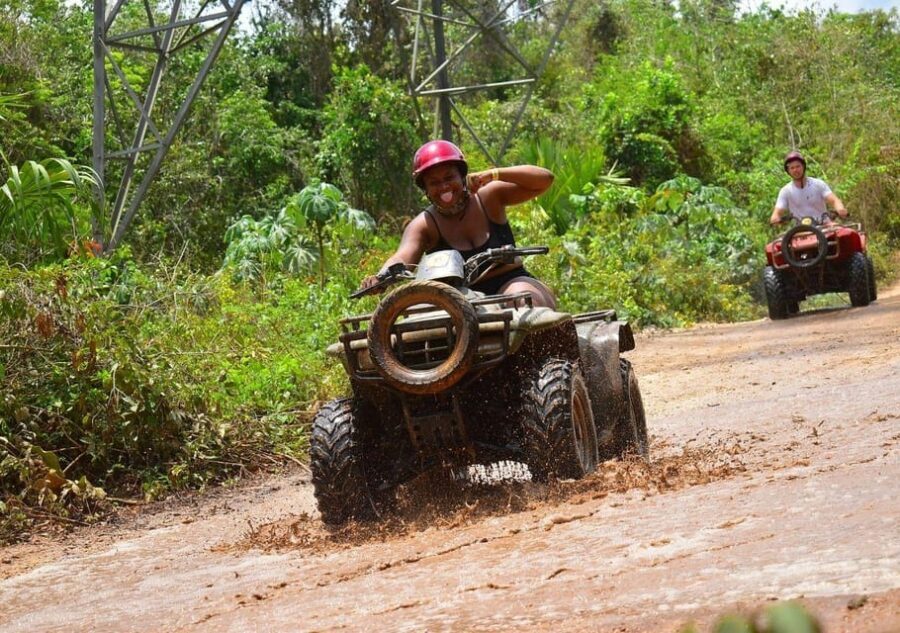 Cancun: Amazing Horseback Riding Tour, Cenote, Zipline & ATV - Zipline Circuit Over the Jungle Canopy: Weight Limits and Good Breathing Space