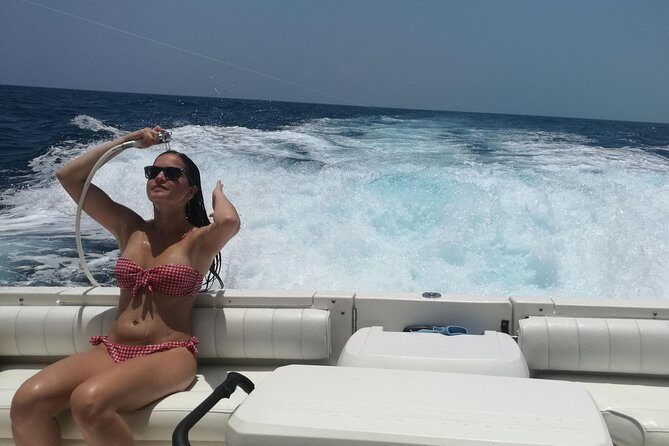 Cancun Boat Tour to Isla Mujeres on Luxury Yacht with Chef -SR55C - Water toys and add-ons: fun options, but pay attention to what’s separate