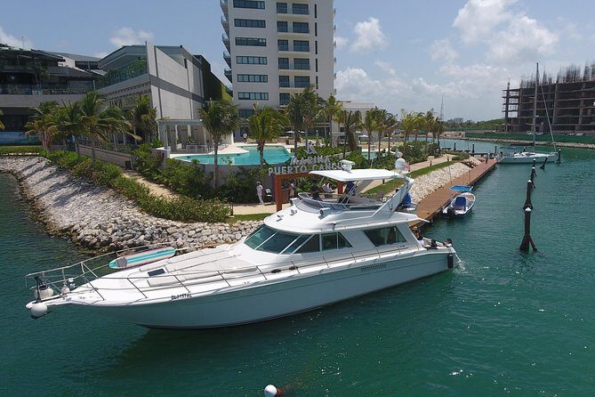 Cancun Boat Tour to Isla Mujeres on Luxury Yacht with Chef -SR55C - Your 6-hour route: Puerto Juarez, smart stops, and Isla Mujeres time