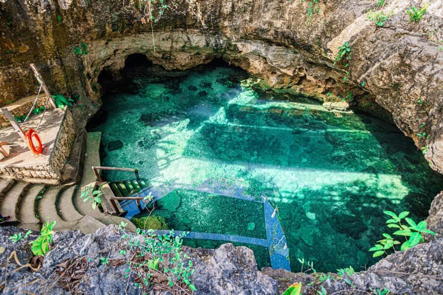 Cancun: Cenotes El Retoño entrance with transportation, lunch, and guided tour. - Bike time in the park: a fun way to see more than just the water