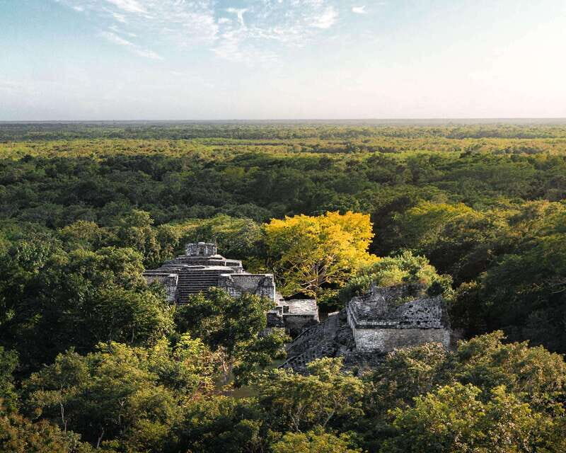 Cancun: Chichen Itza, Ek Balam, Cenote & Lunch - Ek Balam early morning: climbing ruins before the day gets loud