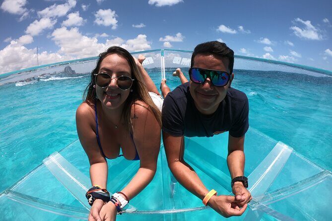 Cancun Clear Boat Tour Explore Nichupte and the Cancun Sea - Stop 2: Caribbean Sea of Cancún and the Chance to Spot Turtles, Rays, and Coral